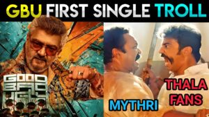 Good Bad Ugly First Single Troll | #Goodbadugly Teaser Making Video | Ajithkumar, Trisha | Adhik