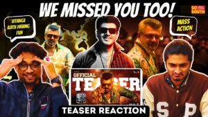 Good Bad Ugly Teaser Reaction | Ajith Kumar | Trisha | Adhik Ravichandran | Mythri Movies | SoSouth