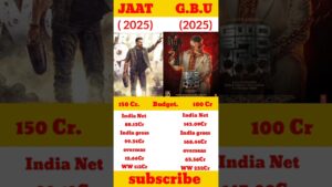 Jaat vs Good Bad Ugly Day 5 Box Office Collection #shortsfeed