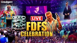 LIVE: Good Bad Ugly FDFS Celebration | Ajith Kumar | Adhik Ravichandran | Trisha  | GV Prakash #GBU