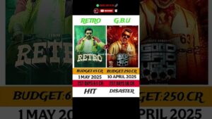 Retro Movie VS G.B.U Movie Box Office Collection  || #goodbadugly #retro #review #movie #boxoffice