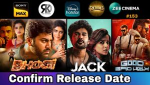 3 Upcoming New South Hindi Dubbed Movies | Confirm Release Date | Bhogi, Good Bad Ugly, Jack | #153