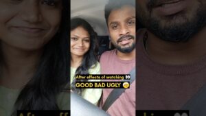 FDFS Review of GBU #shorts  #goodbadugly #ajith #youtubeshorts  #ytshorts #trending #review #movie