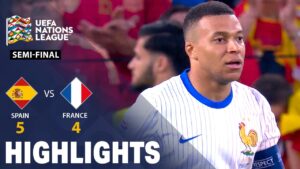 Spain vs France | Semi-Final | Highlights | UEFA Nations League | 6th June 2025