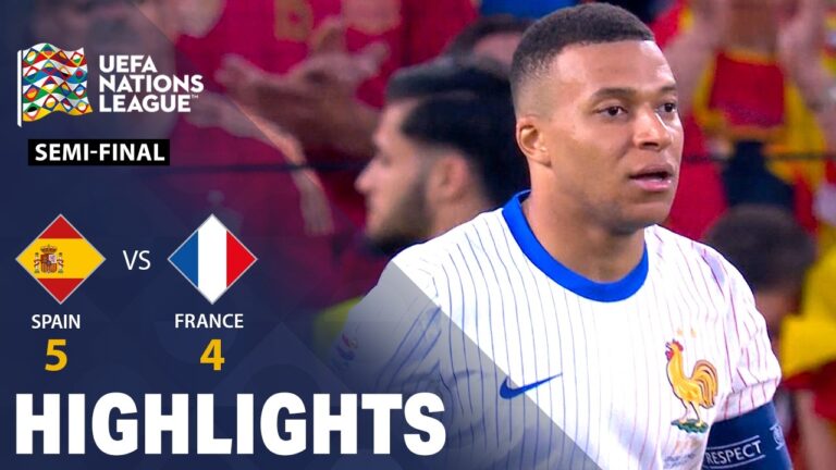 Spain vs France | Semi-Final | Highlights | UEFA Nations League | 6th June 2025
