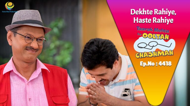 NEW! Ep 4418 – Society walo ne Kyu Kaha Popatlal ko” Thank You”?! | Taarak Mehta ka Ooltah Chashmah