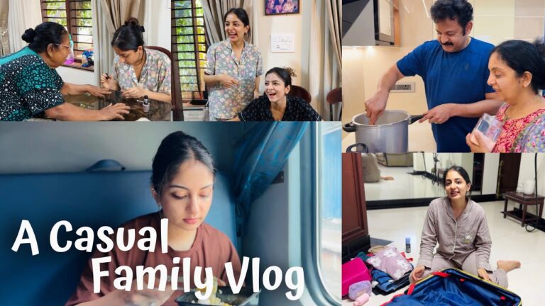 Family, Food & an Unexpected Trip With Amma 🚂 | Ishaani Krishna