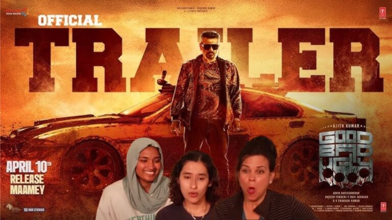 Americans react to Good Bad Ugly Tamil Trailer | Ajith Kumar | Trisha | Adhik Ravichandran |